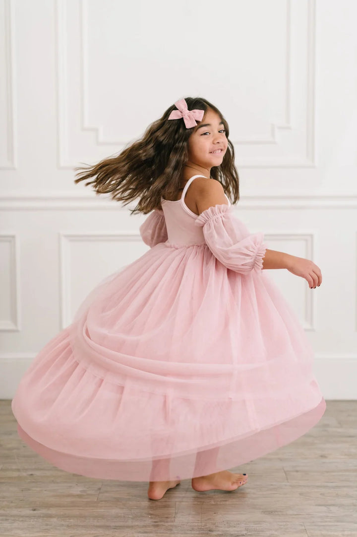 Everly Dress in Pink Rose Ombre