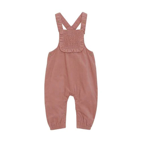 OVERALL CORDUROY W. LINING-Dusty Rose