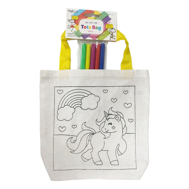 Tote Bag Coloring Kit : Dinosaur