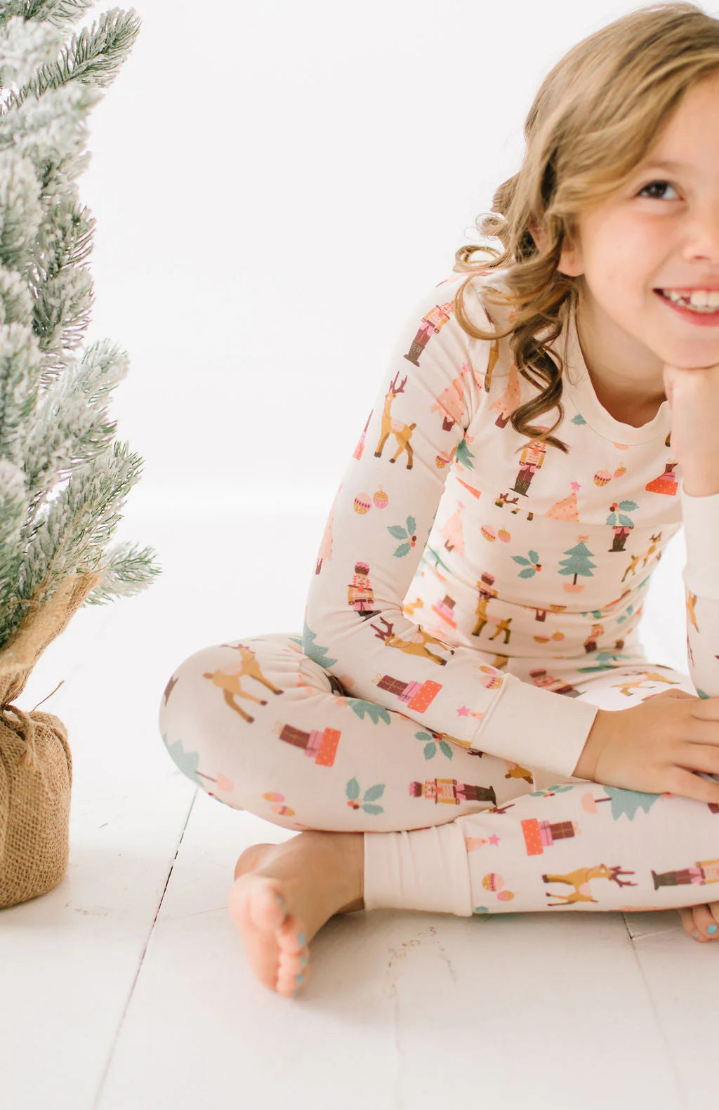 2pc Bamboo PJ in Nutcracker | Christmas