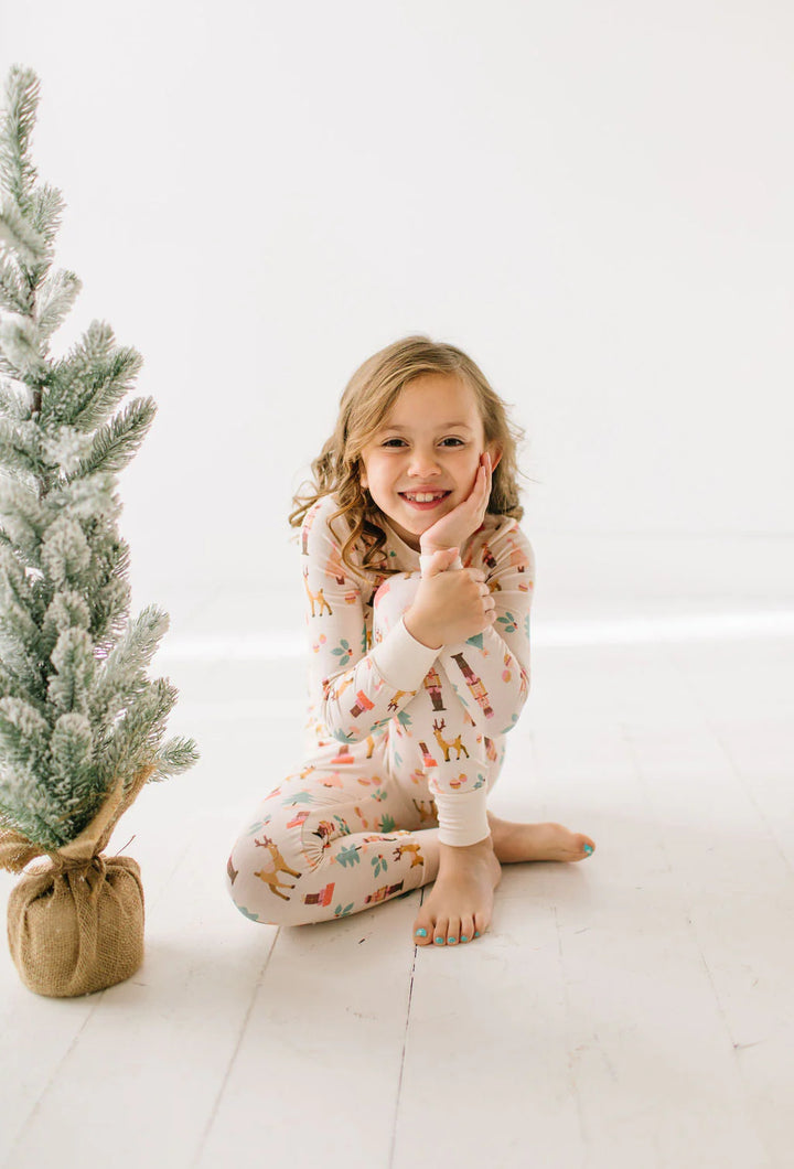 2pc Bamboo PJ in Nutcracker | Christmas