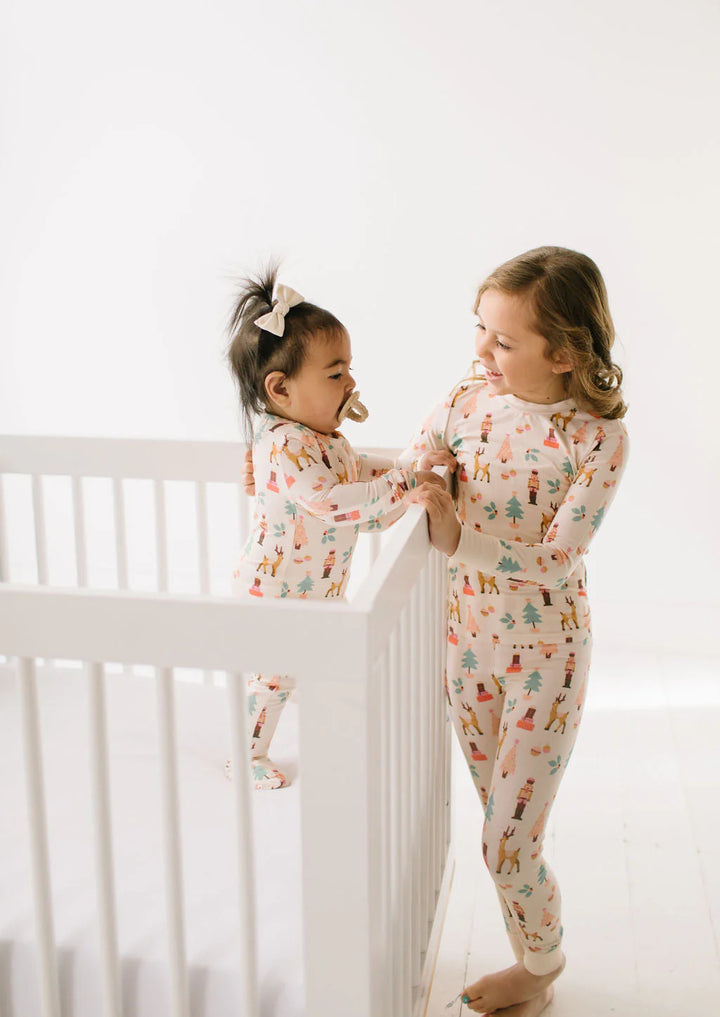 2pc Bamboo PJ in Nutcracker | Christmas