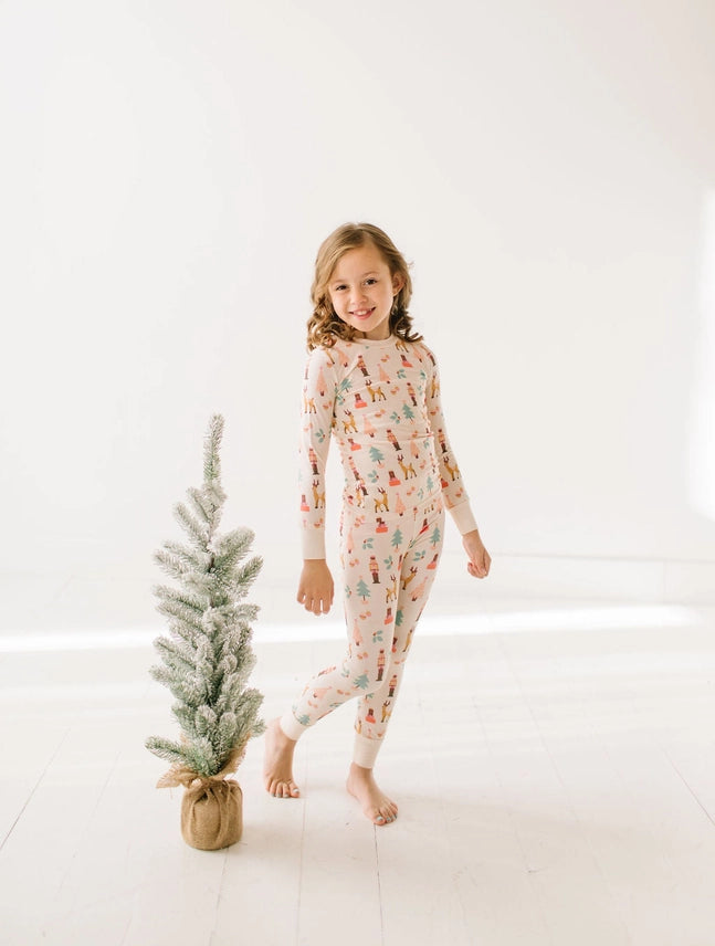 2pc Bamboo PJ in Nutcracker | Christmas