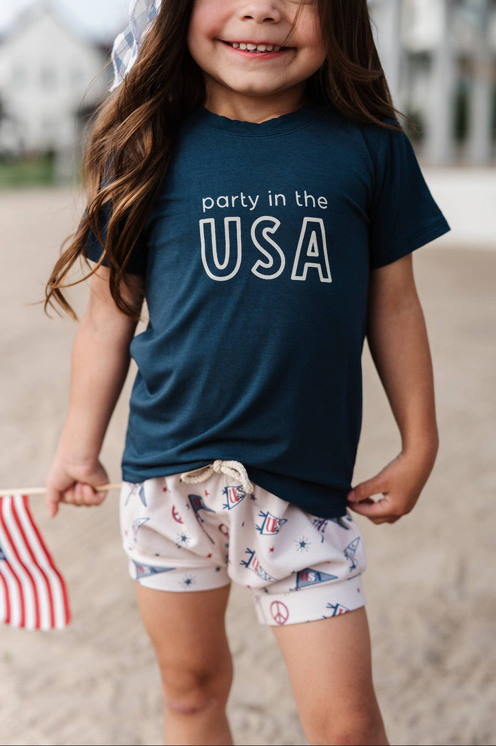 Americana Kid's Tee - Party in the USA