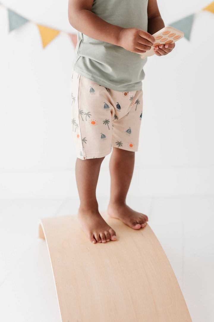 Boy's Harem Shorts in Sail