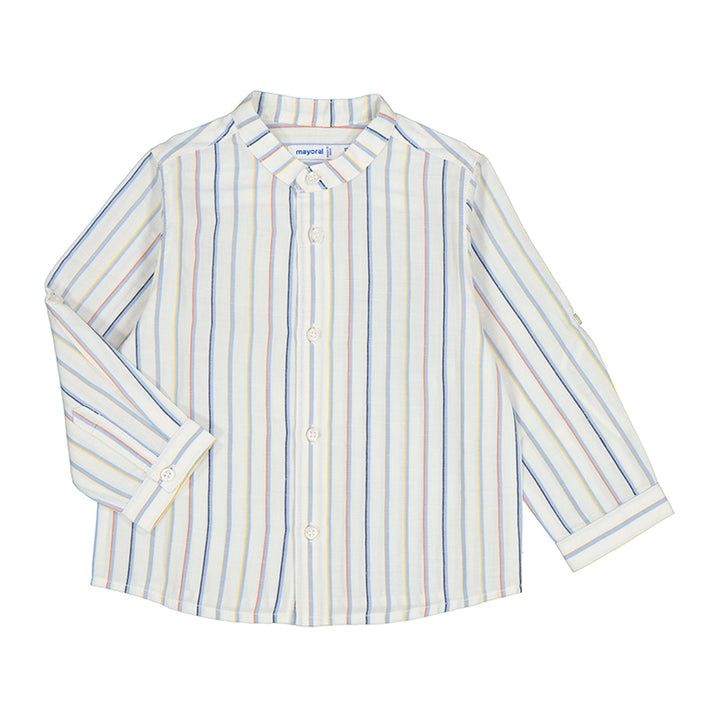 LS Button-Down Stripe Shirt