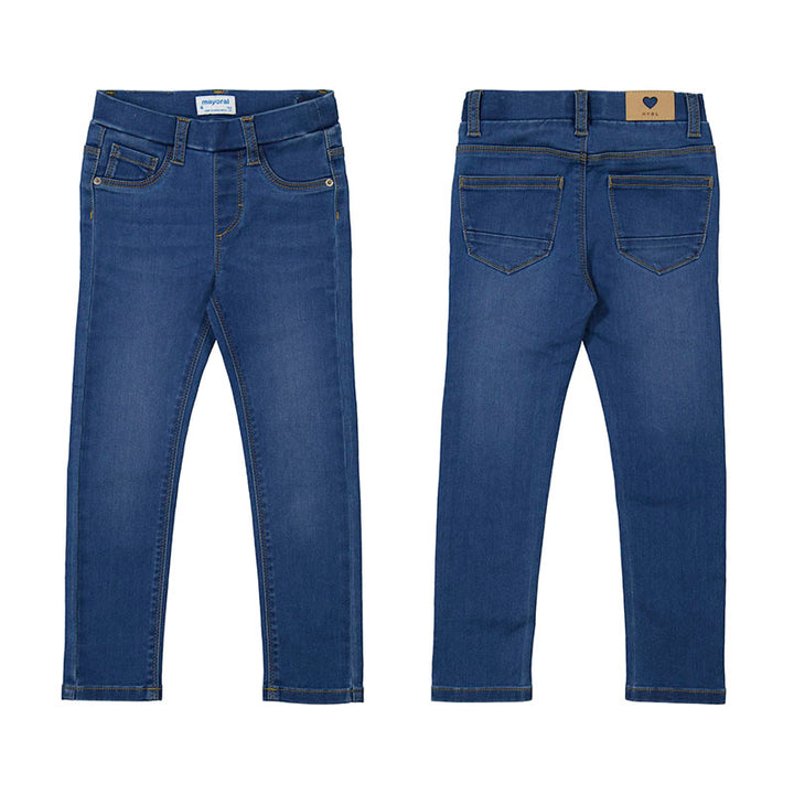 Girls Denim Pant -Dark Blue