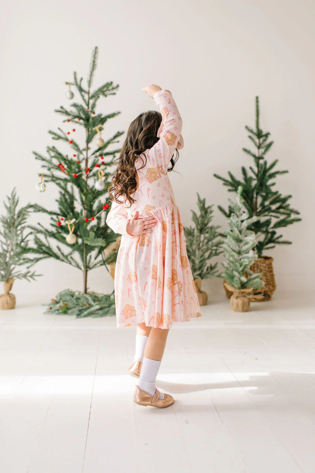 Gwendolyn Dress in Gingerbread | Christmas