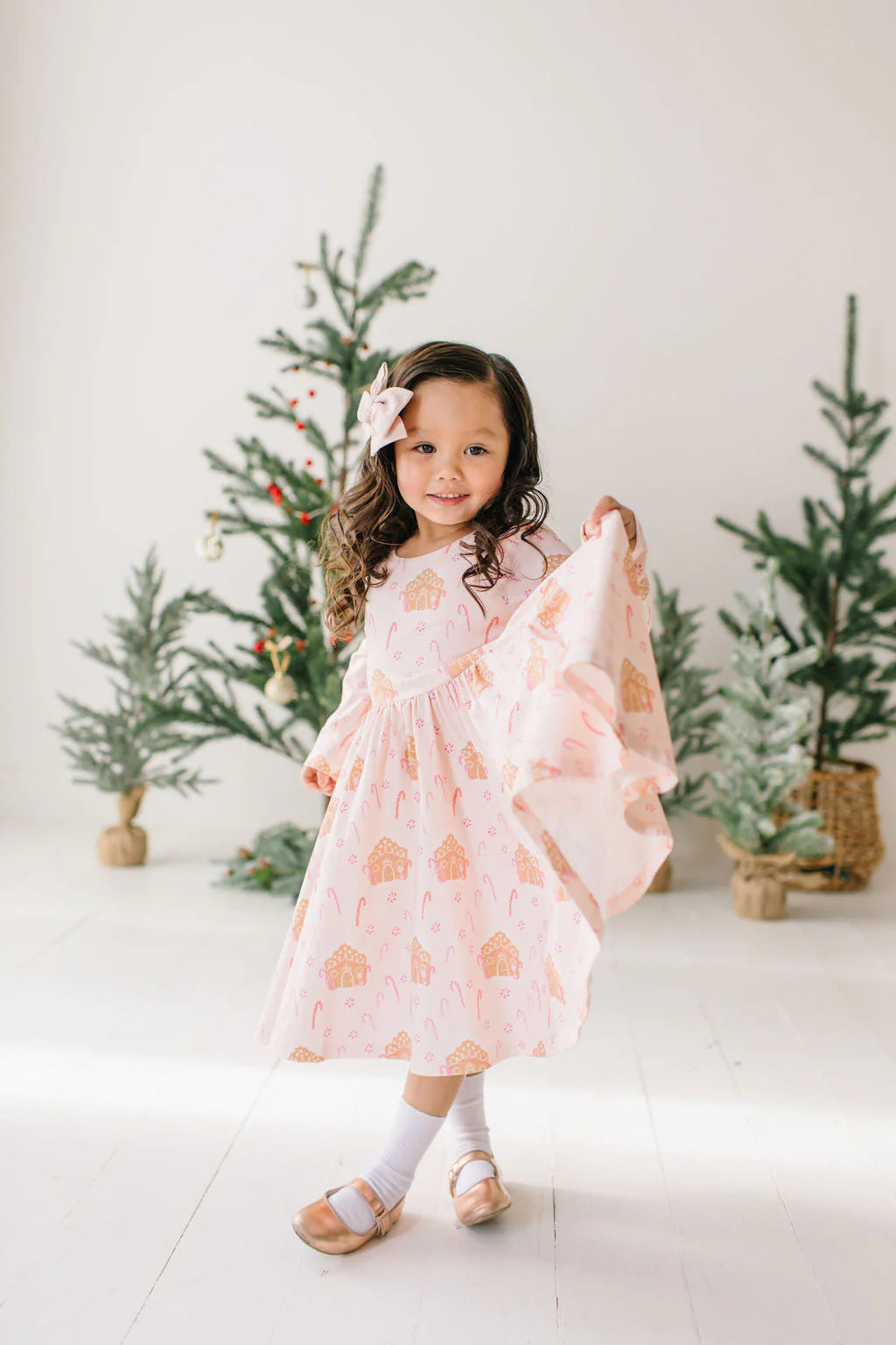 Gwendolyn Dress in Gingerbread | Christmas