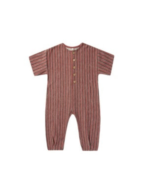 Hayes Jumpsuit - Red Multi-Stripe