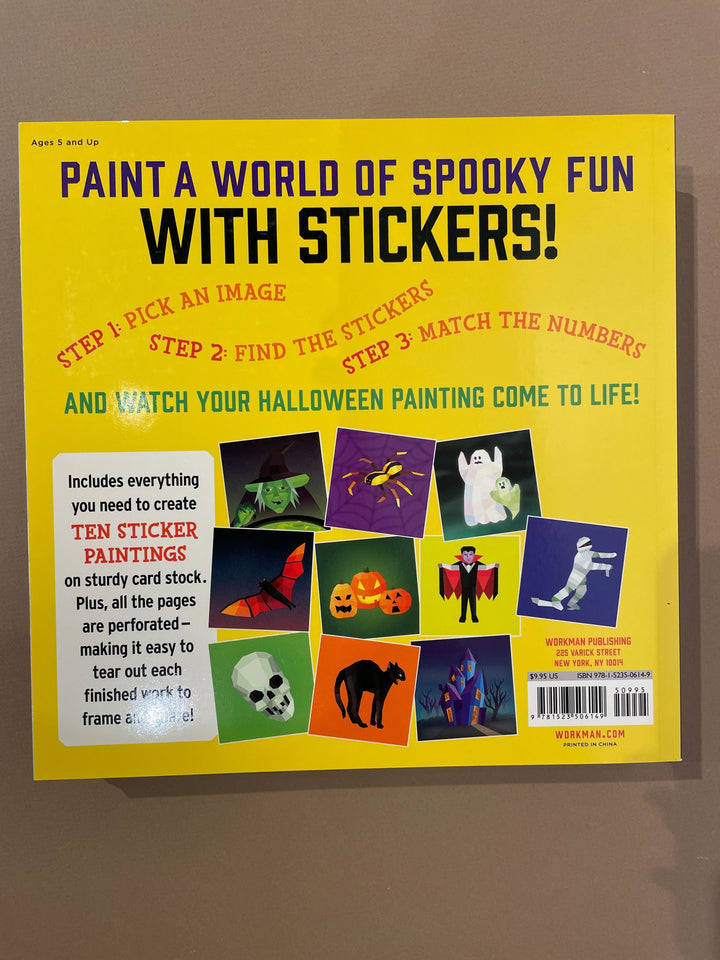 Paint by Sticker Halloween edition