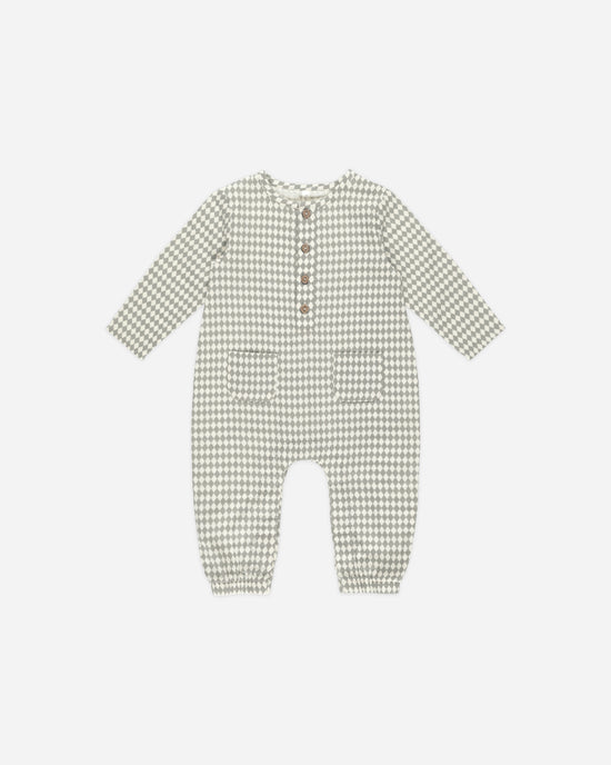 Woven Jumpsuit-Laurel Diamond