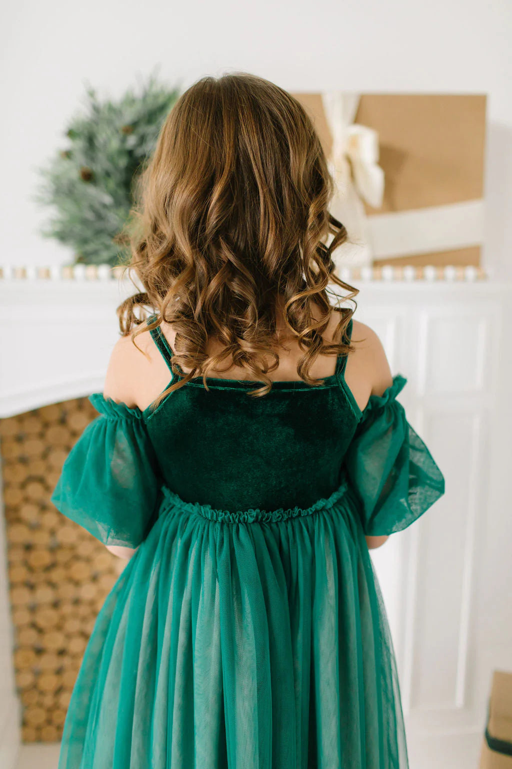 Everly Dress in Wintergreen