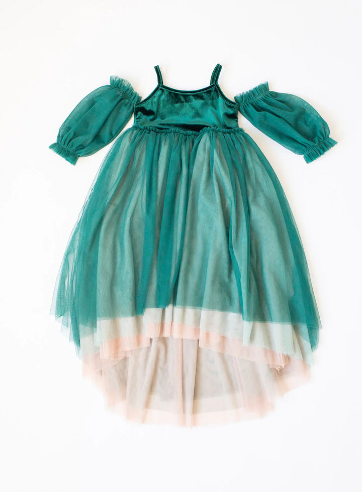 Everly Dress in Wintergreen