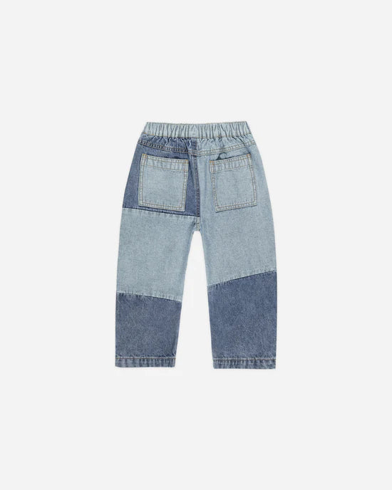 Baggy Pant - Light Washed Denim