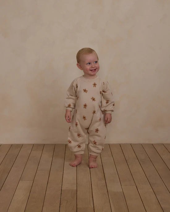 Raglan Jumpsuit Gingerbread