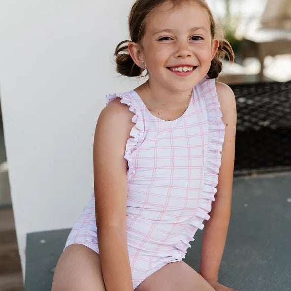 Rylie Swim in Pink Picnic