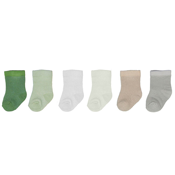 6PK Sock Set - Green