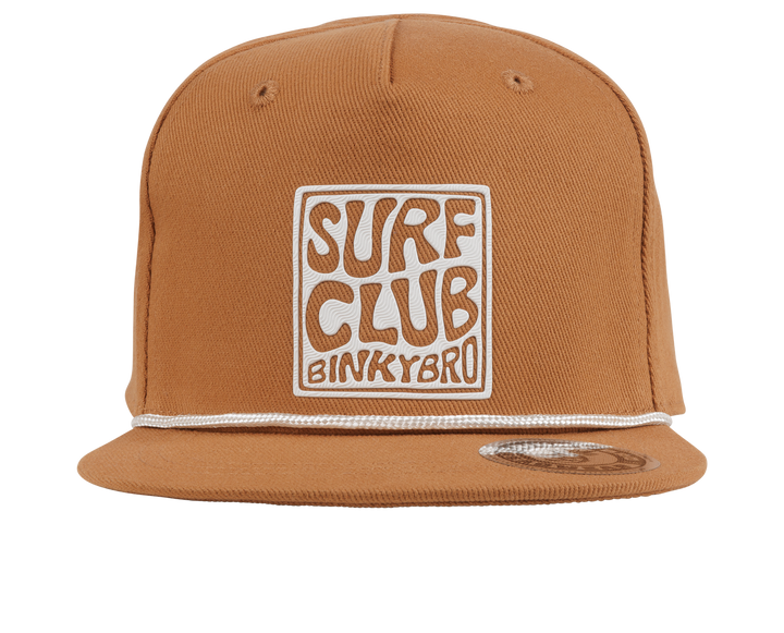 Surf Club Hat: Adult (one size fits most) / Brown / Standard Fit