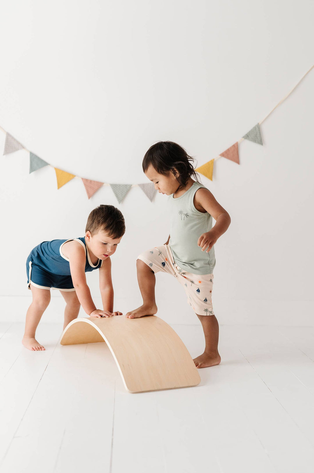 Boy's Harem Shorts in Sail