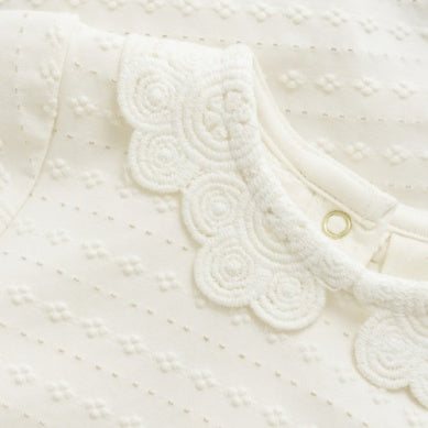 BODY LS JACQUARD-Eggnog