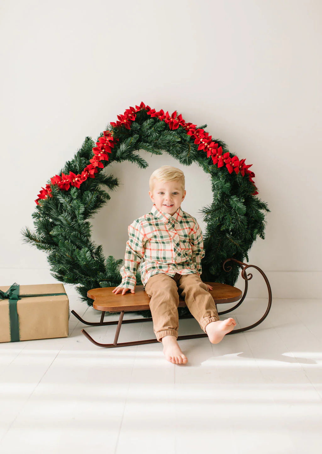 Button Down in Classic Plaid | Christmas