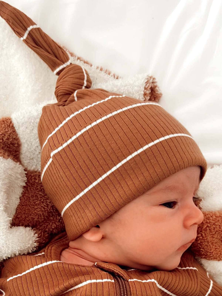 Saddle Stripe One Size Beanie