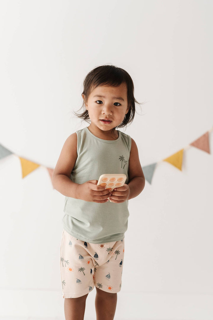 Boy's Harem Shorts in Sail