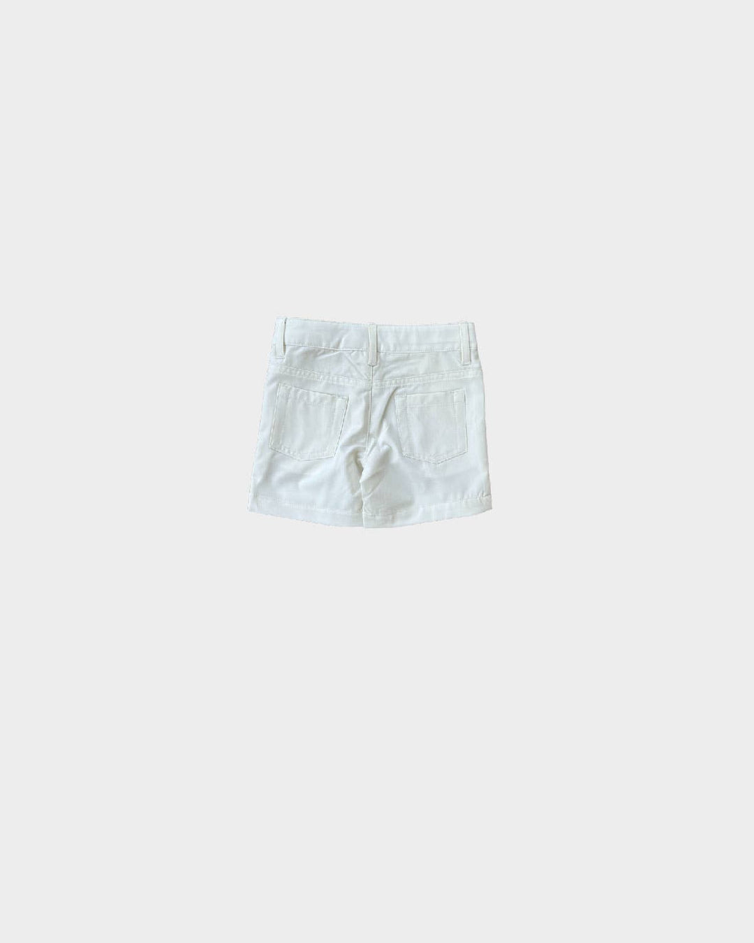 Boy's Dressy Shorts in Off-White