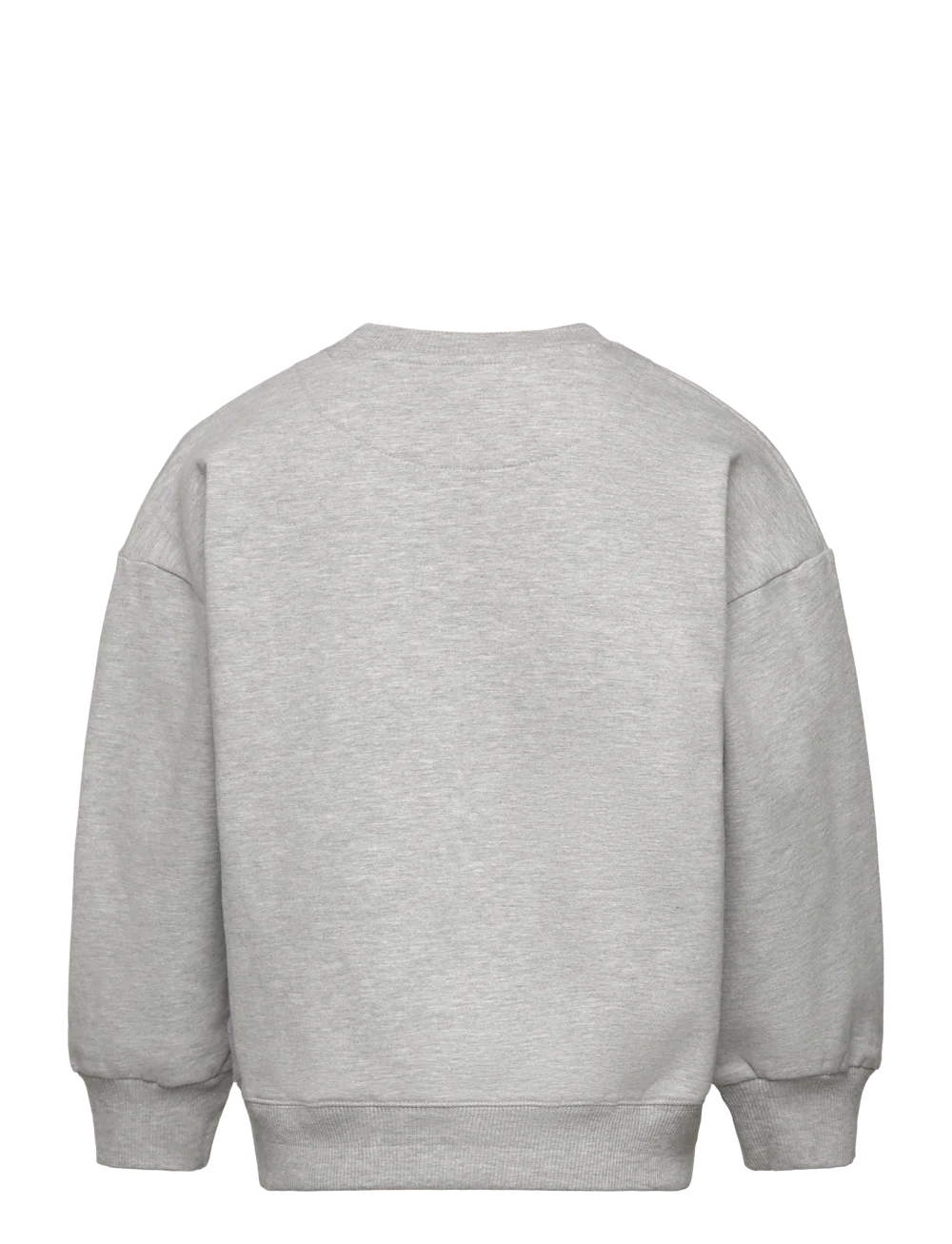 SWEATSHIRT LS-Grey Melange