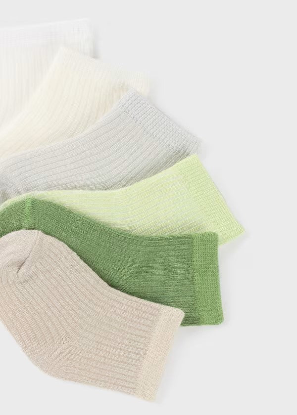 6PK Sock Set - Green