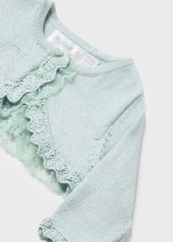 Rebeca's Ceremony Cardigan - Jade