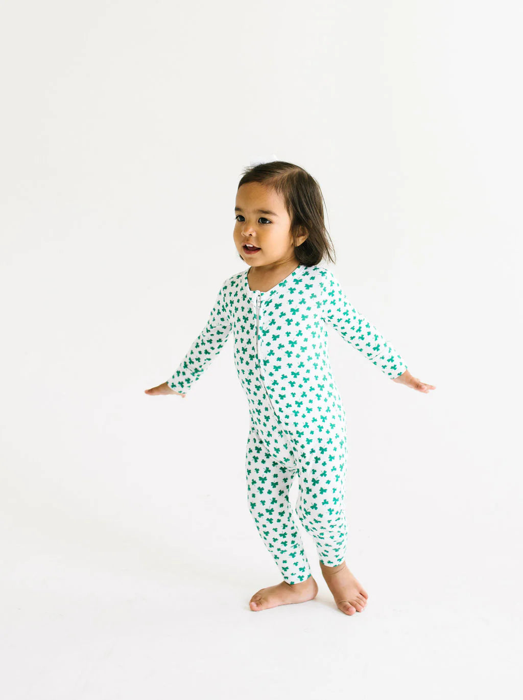 Zippy Bamboo Baby PJ's in Shamrock