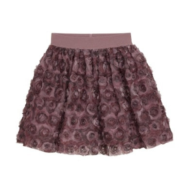 SKIRT W. MESH FLOWERS-Deco Rose