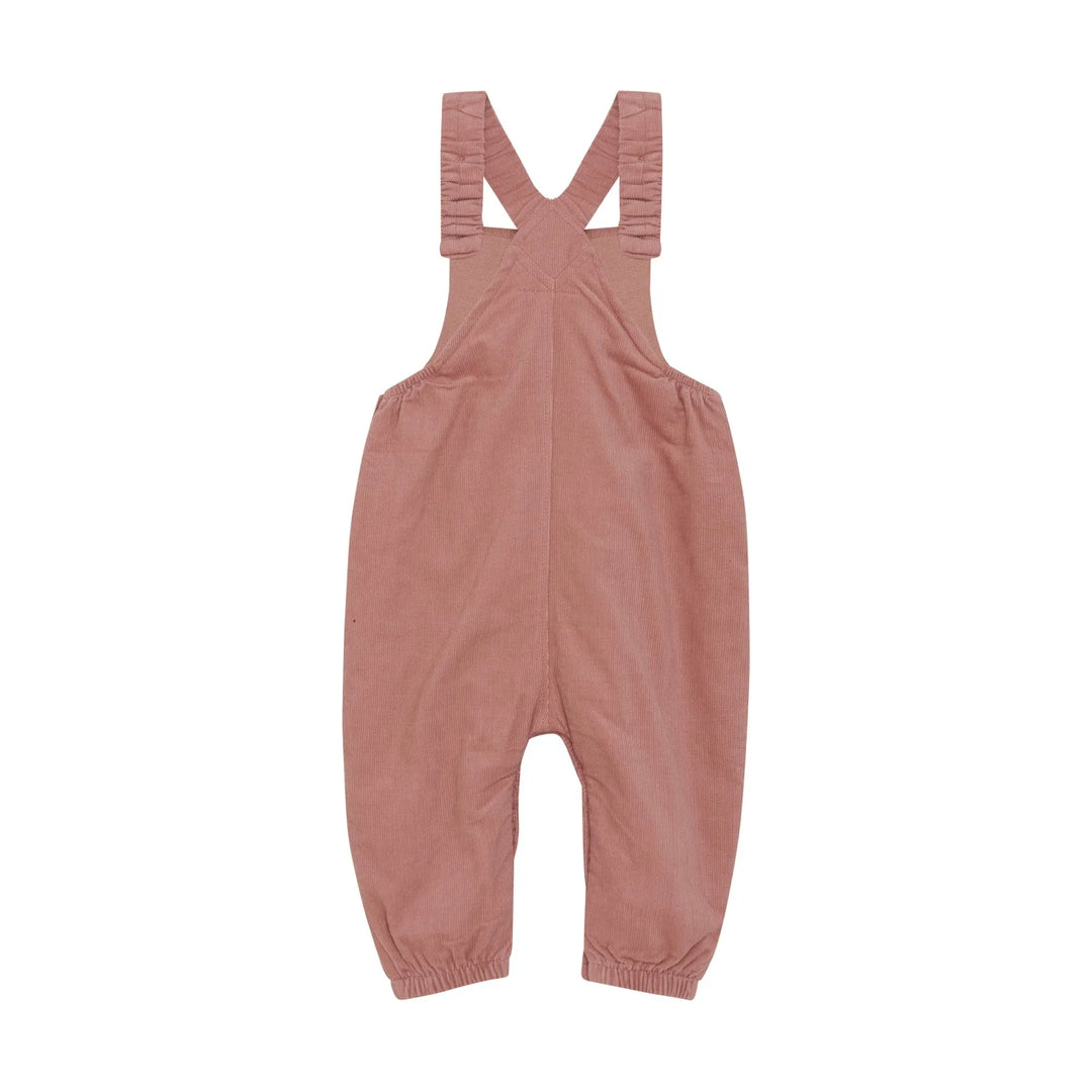 OVERALL CORDUROY W. LINING-Dusty Rose