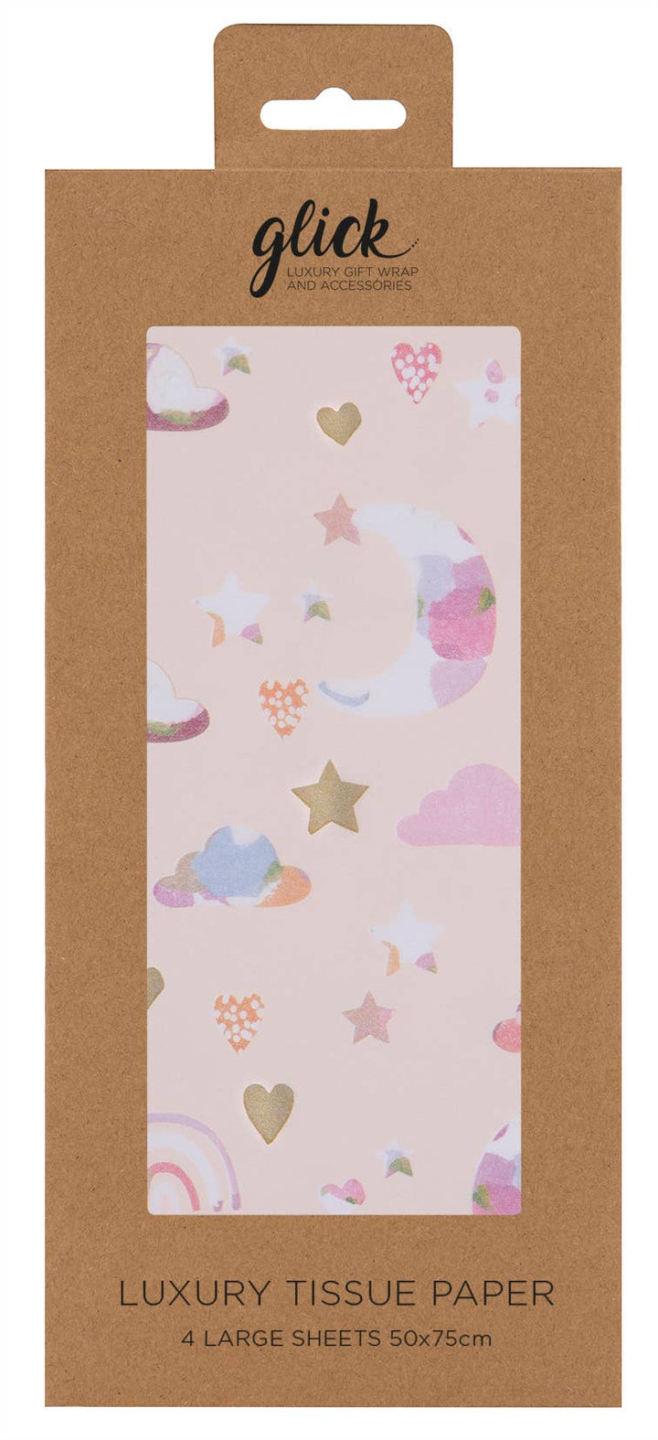 TISSUE STEPHANIE DYMENT BABY GIRL 4 SHEETS