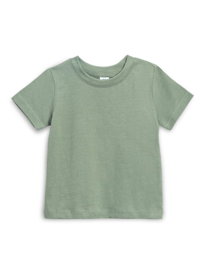 Organic Baby and Kids Classic Crew Neck Tee - Thyme