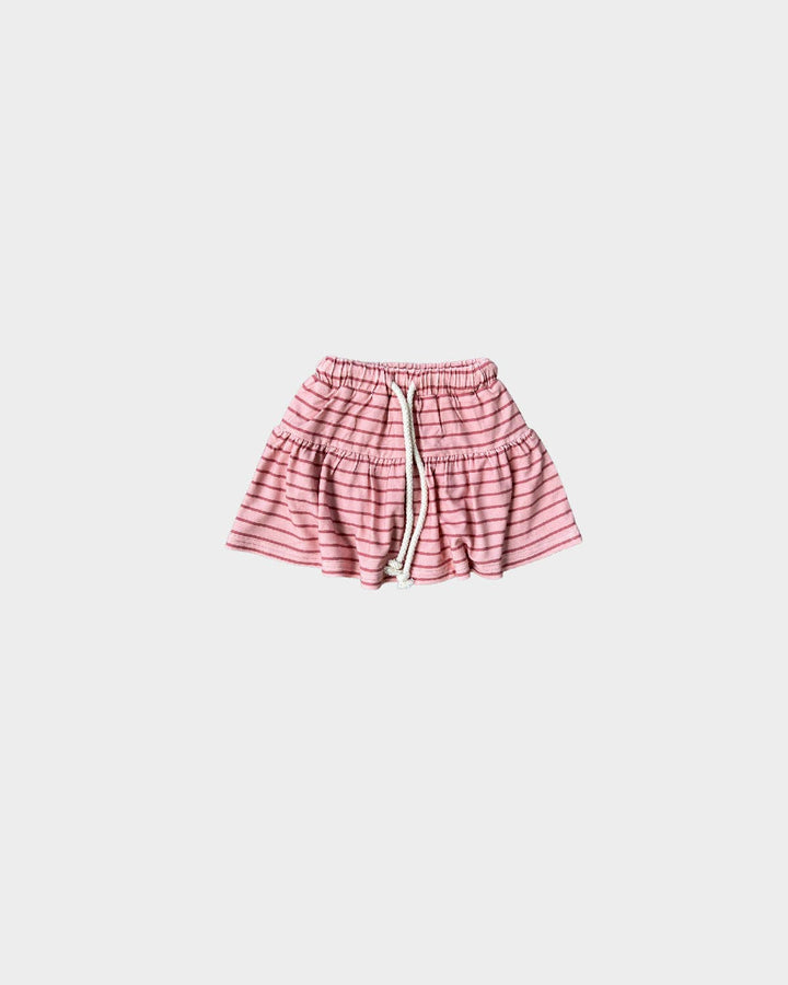 Skirt in Strawberry Stripe