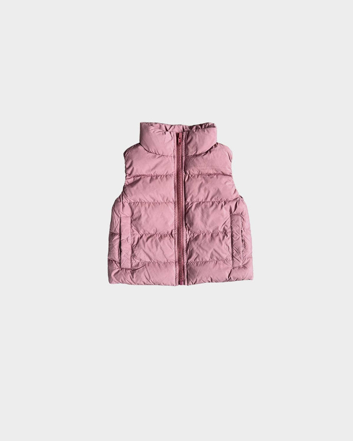 Puffer Vest in Charm Pink