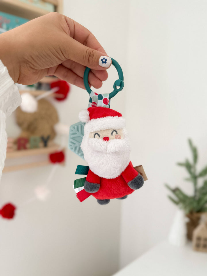 Santa - Holiday Itzy Pal Plush + Teether